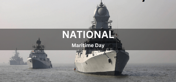 National Maritime Day [राष्ट्रीय समुद्री दिवस]